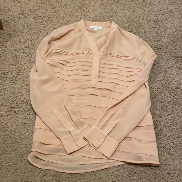 Calvin Klein V Neck Blouse Sz S - Picture 6 of 6
